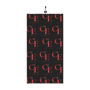 Creative Edge Consultants Black Winter Neck Gaiter  — Drawstring Face Scarf
