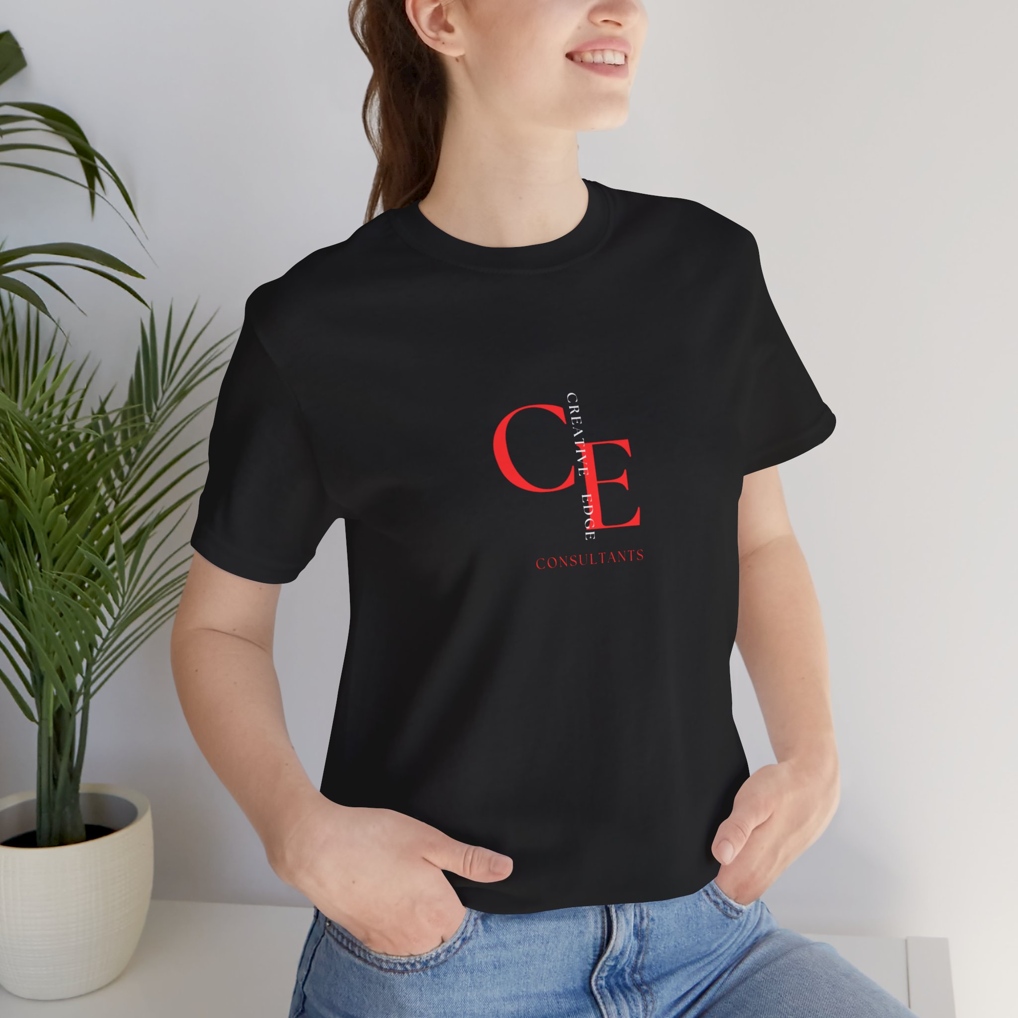 Creative Edge Consultants Brand Monogram Logo Graphic Tee - Image 6