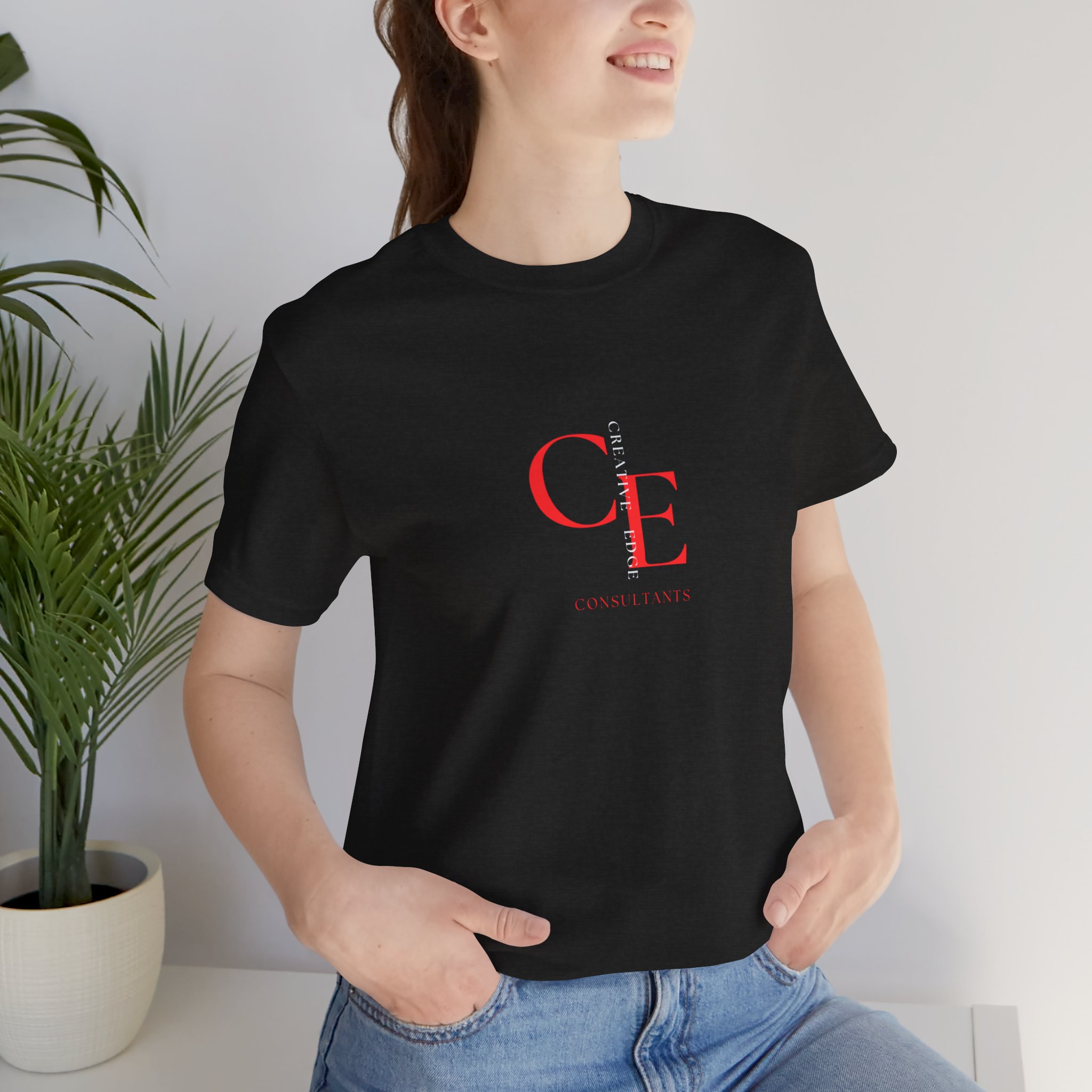 Creative Edge Consultants Brand Monogram Logo Graphic Tee - Image 20