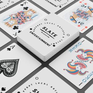 S.L.A.T.E. Branded Poker Playing Cards