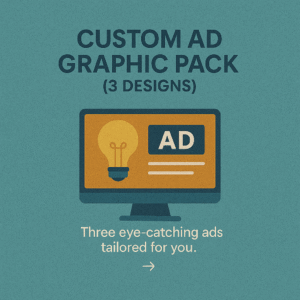 Custom Ad Graphic Pack (3 Designs)